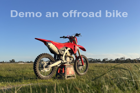 Demo an offroad bike